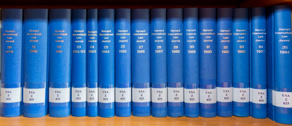 Muenster Juridicum ZRB Harvard International Law Journal 01