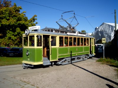 Malmo historic tram citadel