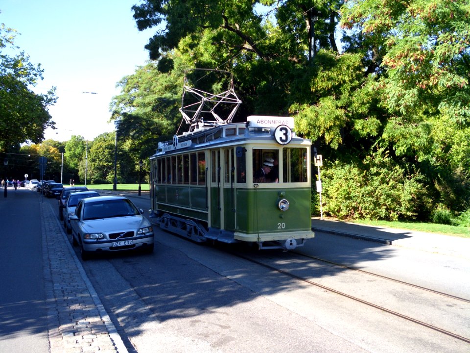 Malmo historic tram library
