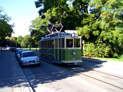 Malmo historic tram library