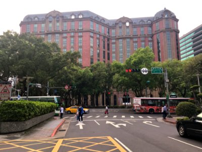 Mandarin Oriental, Taipei View from Lane 199, Dunhua North Road, Taipei 20180404