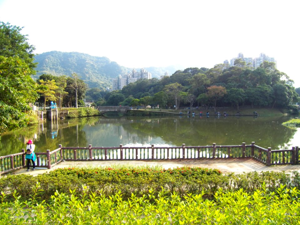 Nangang Park Flood Dredging Pond 20121215a