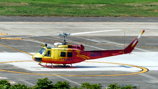 NASC UH-1H NA-516 at Taipei Songshan Airport 20160821