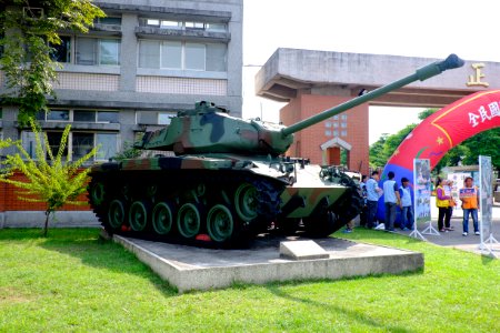 M41A3 Display at Hualien & Taitung Defence Command Front 20150704a