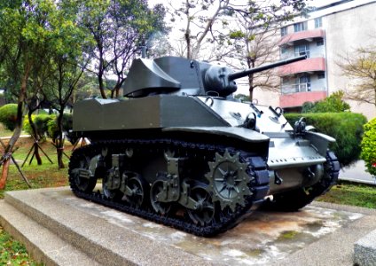 M5A1 at Armor School History Museum 20130302b