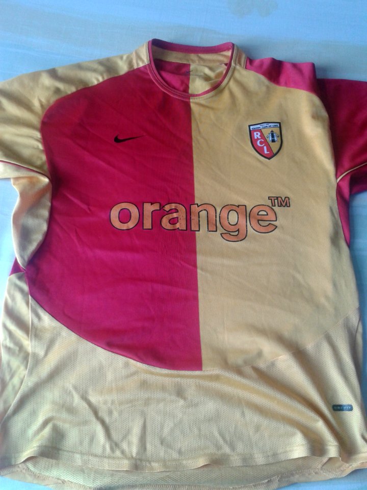 Maillot RC Lens Domicile 2003-2004
