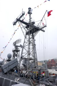 Main Mast of ROCN Pan Chao (PFG2-1108) Rear Left View 20150316