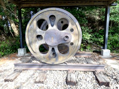 Main driving wheel of JNR Class D51 (D51 611) (21032009071)