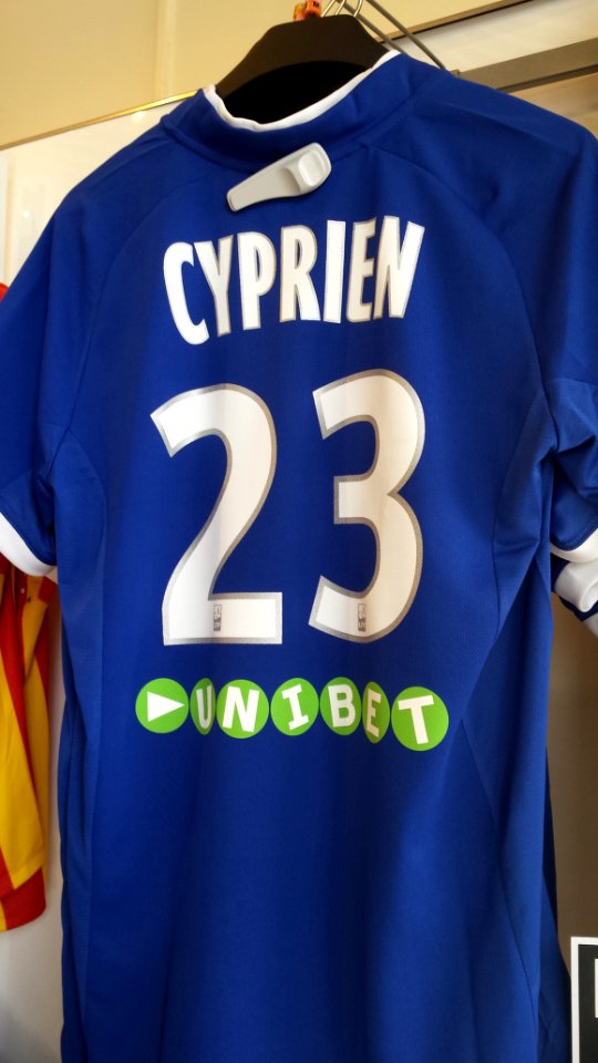 Maillot RC Lens Third 2014-2015 Cyprien
