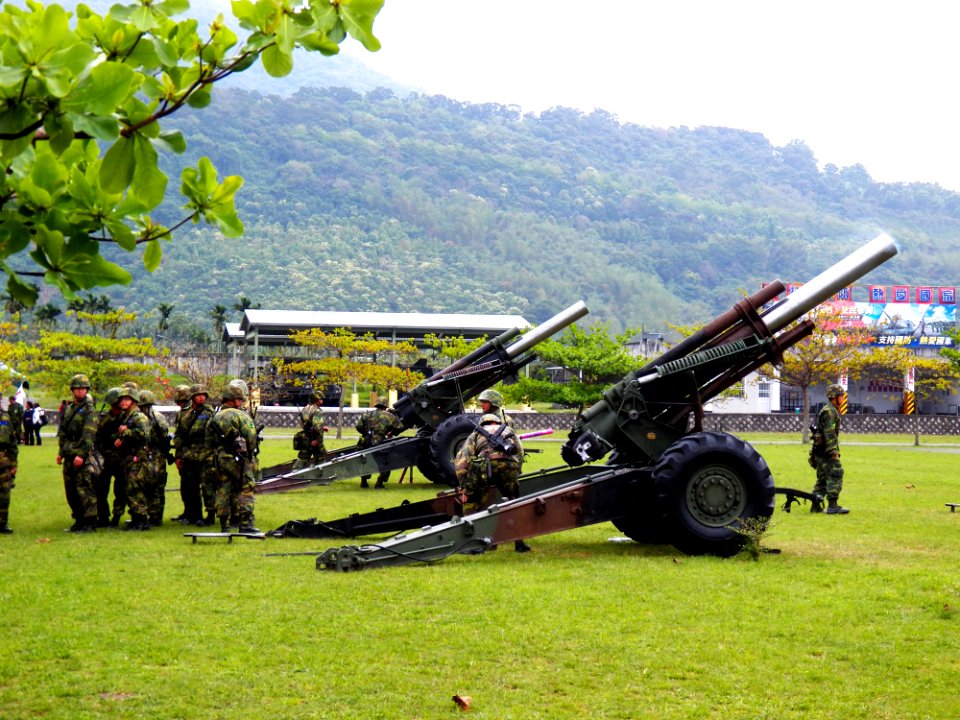 M1A2 Howitzer at Ground after Exercise 20120324a
