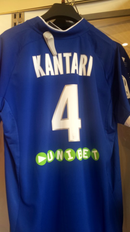 Maillot RC Lens Third 2014-2015 Kantari