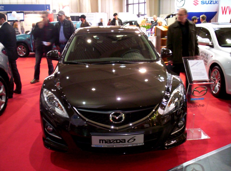 Mazda 6 II front Poznan 2011