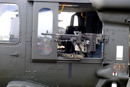 M240H Machine Gun Mounted at Left Side of ROCA UH-60M 918