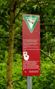 Naturschutzgebiet Neuenkirchener Moor Informationsschild 01