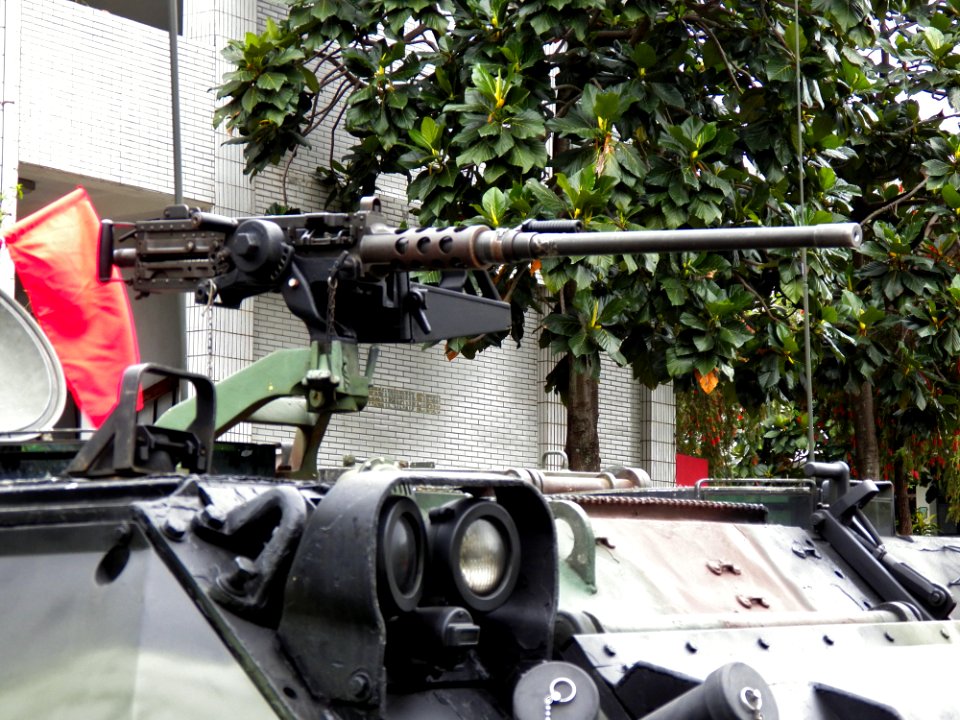 M2 Machine Gun mounted on Top of CM-21A 20120324