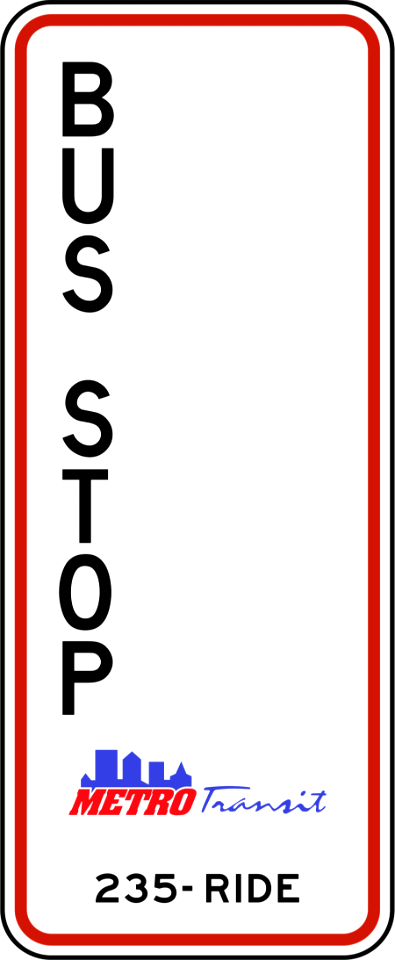 METRO Transit BUS STOP