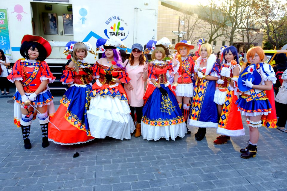 Members of μ's Cosplayers with Guest Portrait in CWT42 20160213a