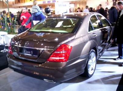 Mercedes-Benz S 350 (W221) rear Poznan 2011