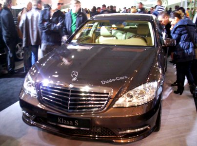 Mercedes-Benz S 350 (W221) front Poznan 2011