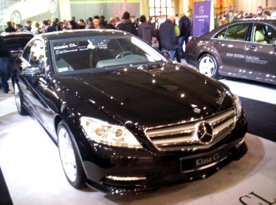Mercedes-Benz CL 500 (C216) front Poznan 2011