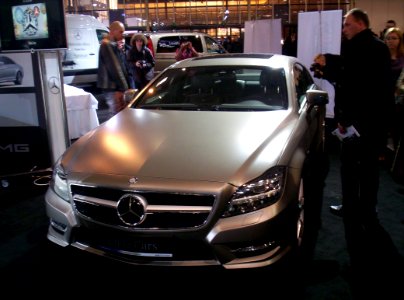 Mercedes-Benz CLS-Class (C218) front Poznan 2011