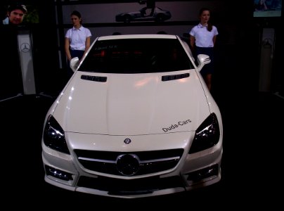 Mercedes-Benz SLK 200 (R172) front Poznan 2011