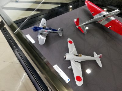 Nakajima Ki-27 Nate 97shiki Sentōki - Mitsubishi Ki-15 Karigane 1gata Tsūshin Renrakuki Models 20200126