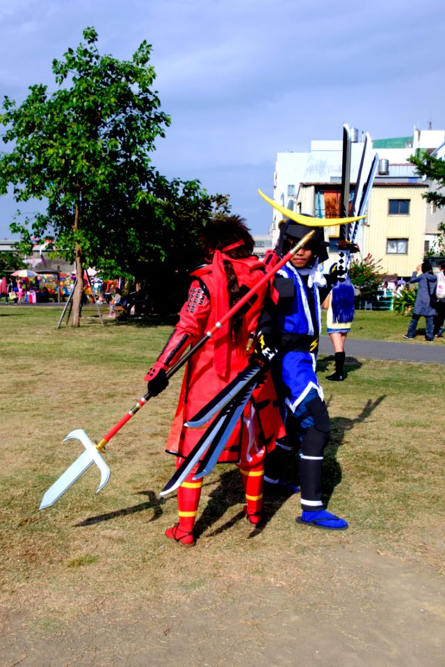 Masamune Date Vs Yukimura Sanada from Sengoku Basara at FFK8 20151129a