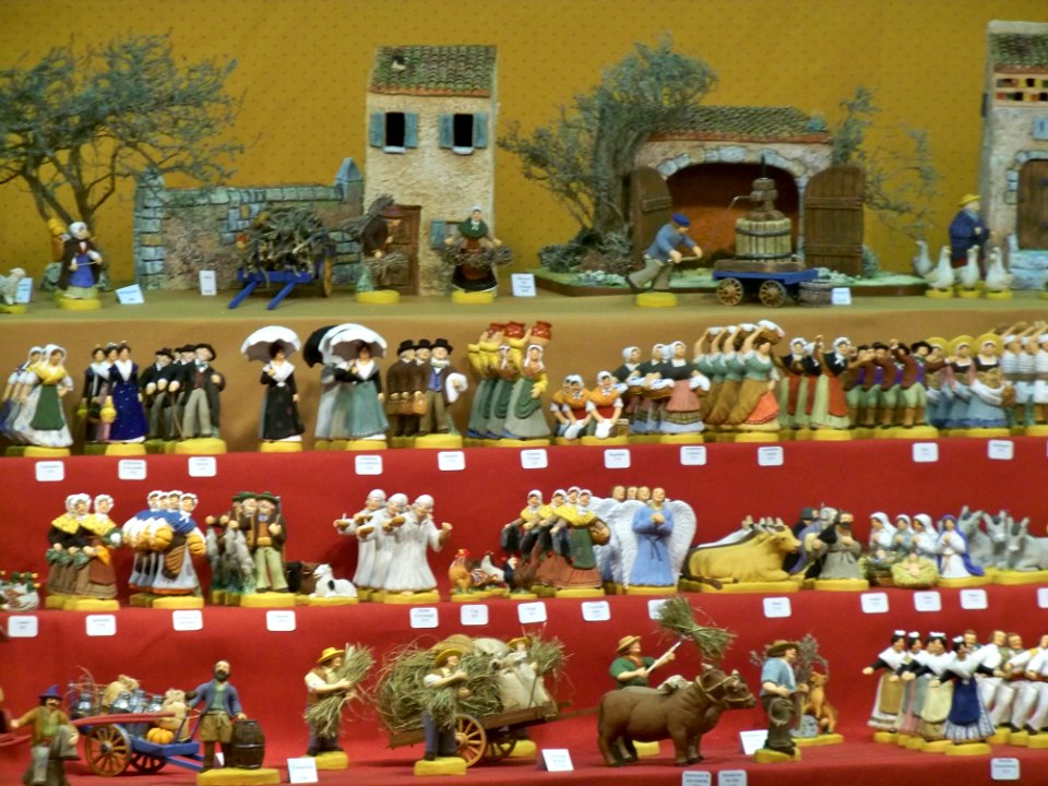 Marche de Noël - Vente de santons