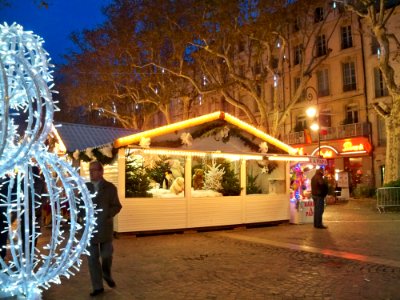 Marché Noël - entrée