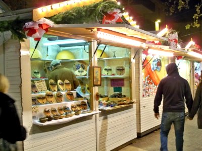 Marché Noël - détail stand 2