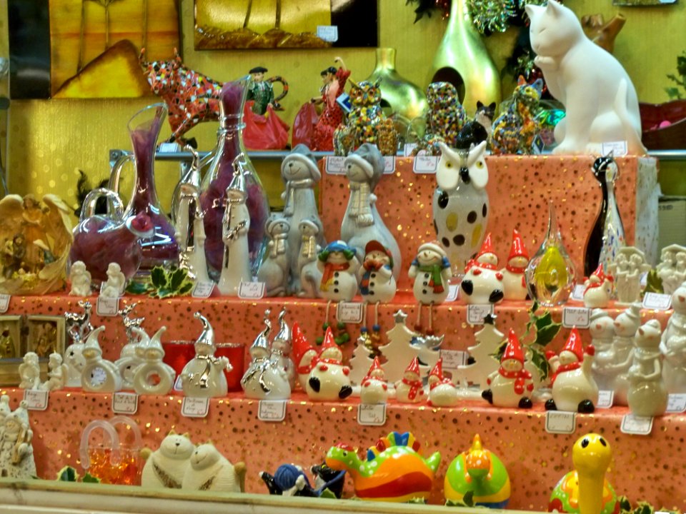 Marché Noël - détail stand
