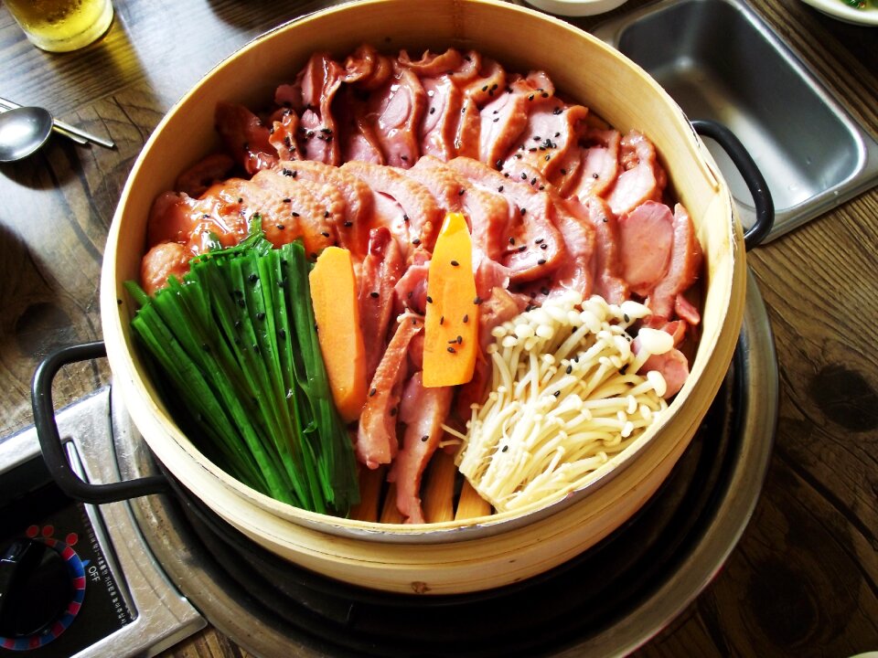 Palace bo palace duck herbal bo smoked duck