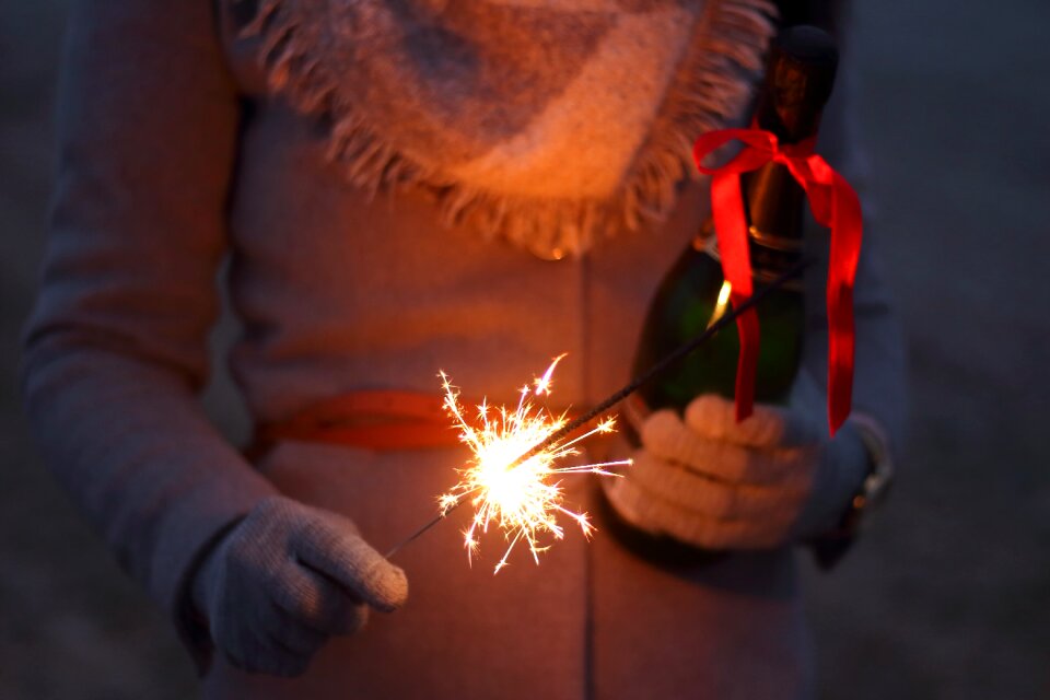 Christmas dark night