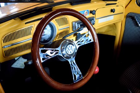 Engine steering wheel control panel photo