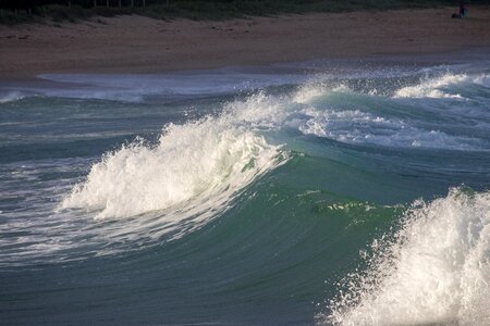 Water ocean foam photo