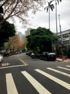 Lane 199, Dunhua North Road View from West 20180416a
