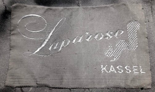 Laparose, Kassel (Pelz-Web-Einnähetikett)
