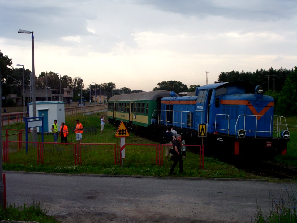 Kunowice station Cybinka platform SM42