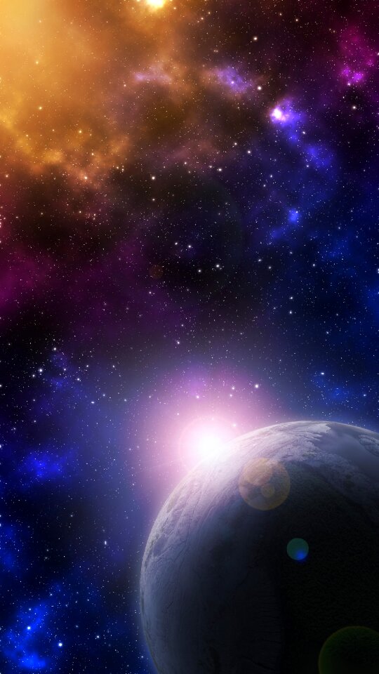 Background space cosmos