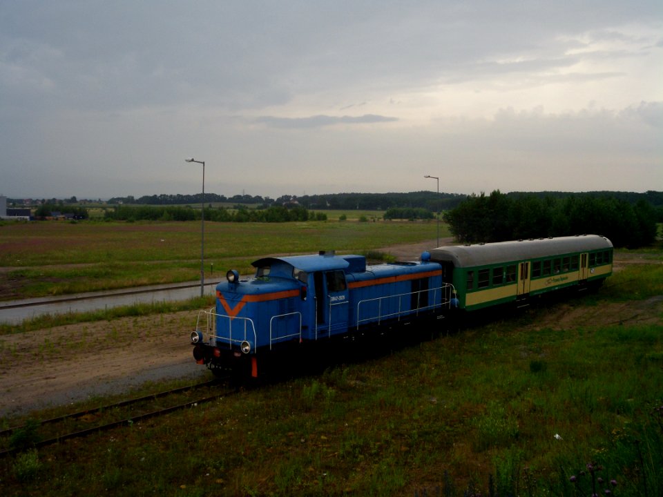 Kunowice airport railway SM