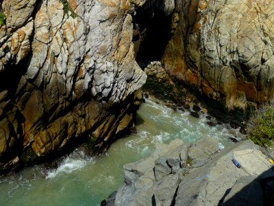 La Quebrada en la parte baja