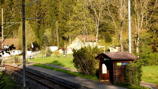 La Presta Mines d'asphalte railway station