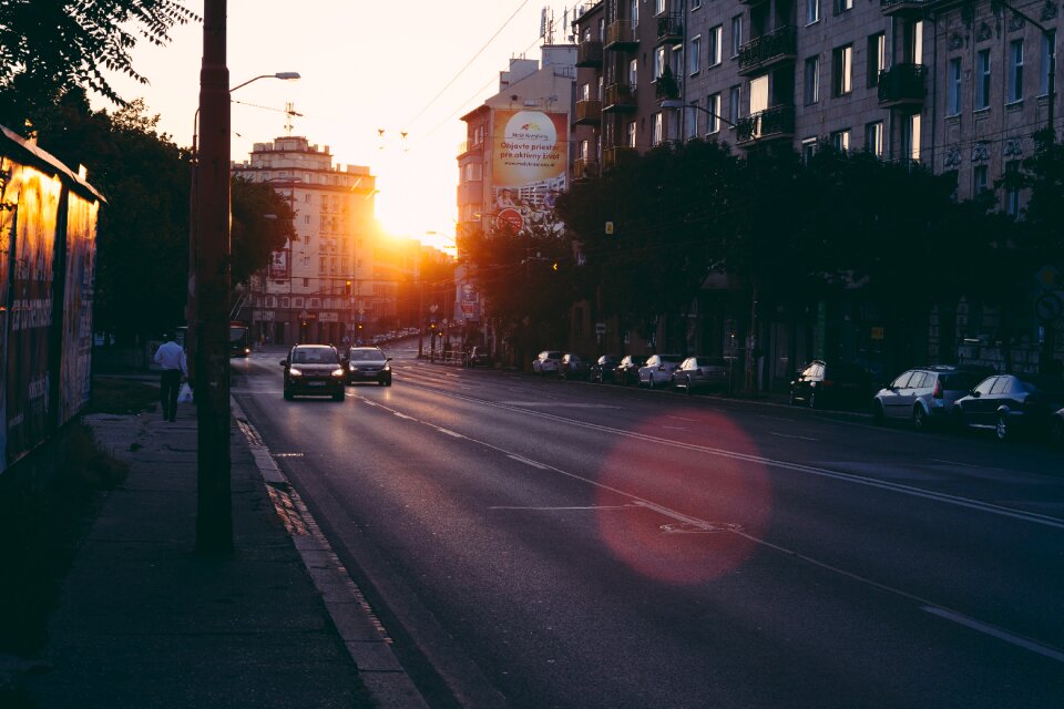In the morning city slovakia