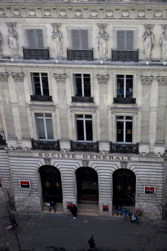 L'agence centrale de la Société Générale