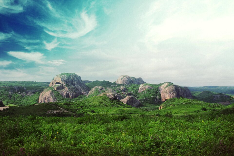 Rocks boulders landscape