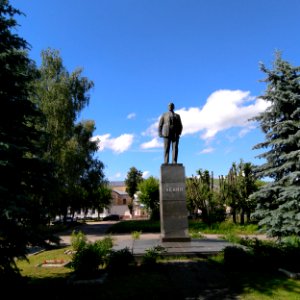 Lenin monument in Shuya