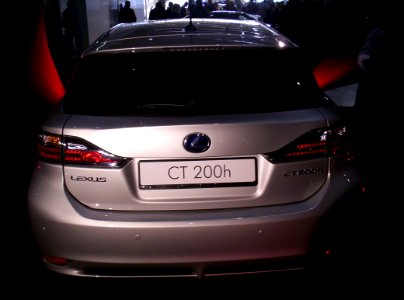Lexus CT 200h rear Poznan 2011