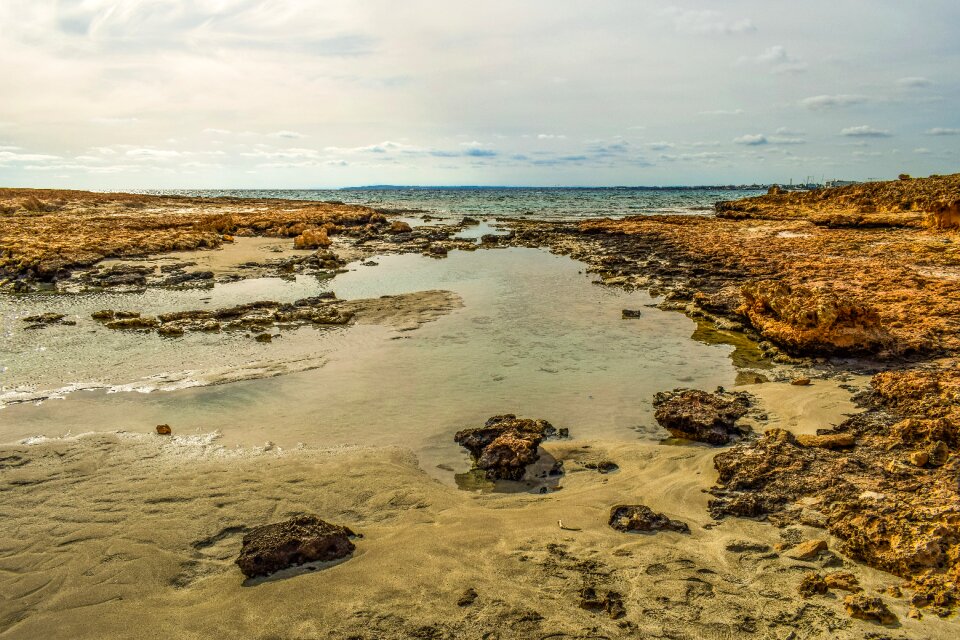 Landscape nature beach