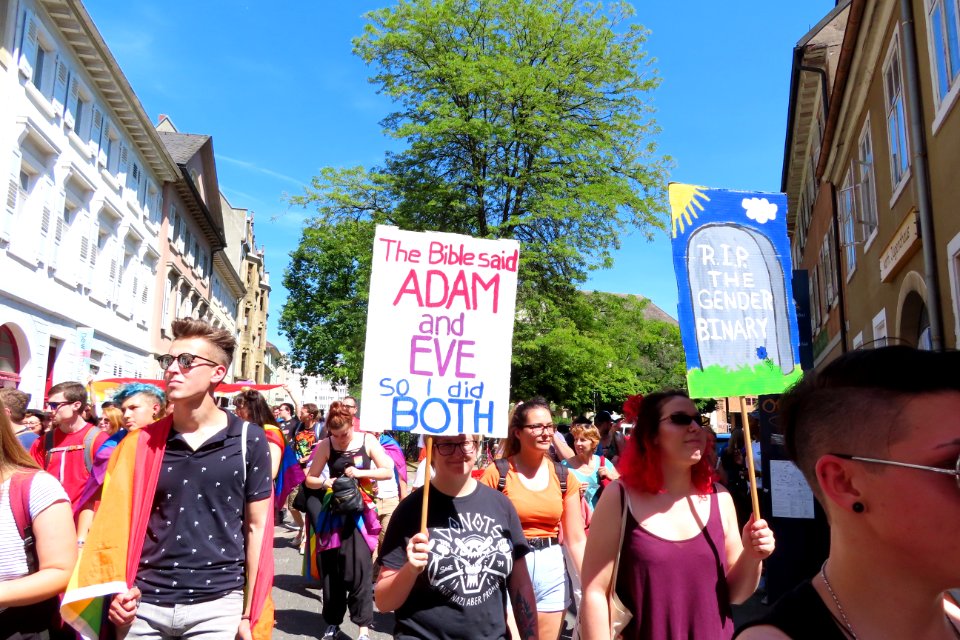 LGBT Demonstration Karlsruhe 93